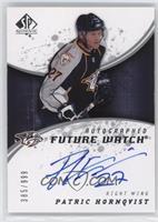 Autographed Future Watch - Patric Hornqvist #/999