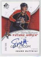 Autographed Future Watch - Shawn Matthias #/999