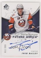 Autographed Future Watch - Josh Bailey #/999