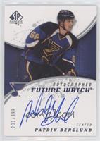 Autographed Future Watch - Patrik Berglund #/999