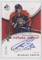 Autographed Future Watch - Michael Frolik #/999