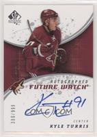 Autographed Future Watch - Kyle Turris #/999