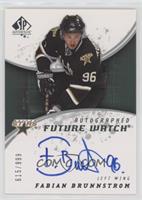 Autographed Future Watch - Fabian Brunnstrom #/999