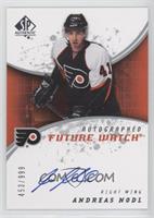 Autographed Future Watch - Andreas Nodl #/999
