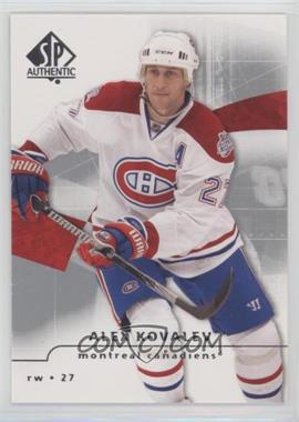 2008-09 SP Authentic - [Base] #99 - Alex Kovalev