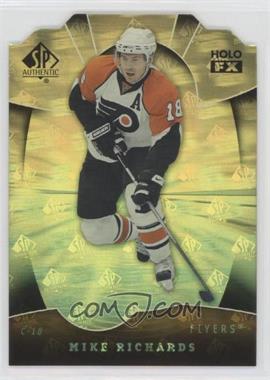 2008-09 SP Authentic - Holo FX - Die-Cut #FX71 - Mike Richards