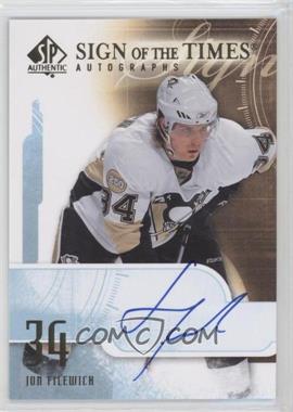 2008-09 SP Authentic - Sign of the Times #ST-JF - Jonathan Filewich
