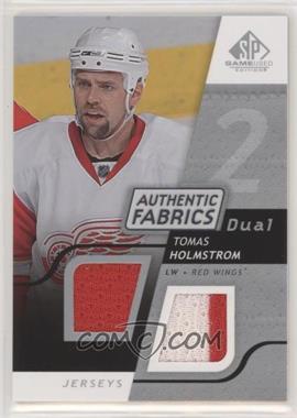 2008-09 SP Game Used Edition - Authentic Fabrics Dual #AF-HO - Tomas Holmstrom