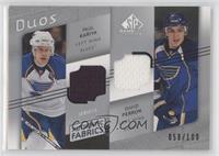 Paul Kariya, David Perron #/100