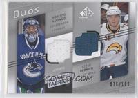 Roberto Luongo, Steve Bernier #/100