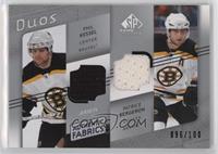 Phil Kessel, Patrice Bergeron #/100