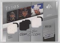 Marty Turco, Jere Lehtinen, Mike Ribeiro #/25