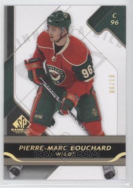 2008-09 SP Game Used Edition - [Base] - Gold Spectrum #52 - Pierre-Marc Bouchard /10