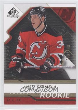 2008-09 SP Game Used Edition - [Base] - Gold #178 - Authentic Rookies - Anssi Salmela /100