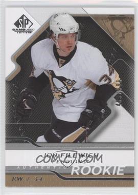 2008-09 SP Game Used Edition - [Base] #130 - Authentic Rookies - Jon Filewich /999