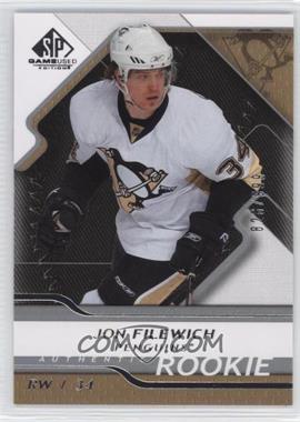 2008-09 SP Game Used Edition - [Base] #130 - Authentic Rookies - Jon Filewich /999