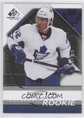 2008-09 SP Game Used Edition - [Base] #150 - Authentic Rookies - Robbie Earl /999