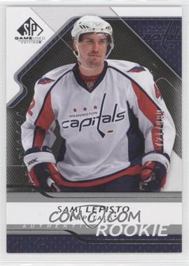 2008-09 SP Game Used Edition - [Base] #152 - Authentic Rookies - Sami Lepisto /999