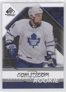 2008-09 SP Game Used Edition - [Base] #165 - Authentic Rookies - Jonas Frogren /999