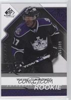 Authentic Rookies - Wayne Simmonds #/999