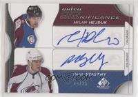 Milan Hejduk, Paul Stastny #/25