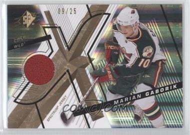 2008-09 SPx - [Base] - Spectrum #50 - Marian Gaborik /25