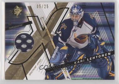 2008-09 SPx - [Base] - Spectrum #96 - Kari Lehtonen /25