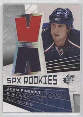 2008-09 SPx - [Base] #136 - Rookies Jerseys - Adam Pineault /1299