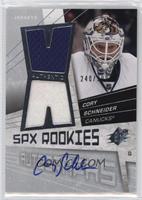Rookies Autograph Jerseys - Cory Schneider #/999