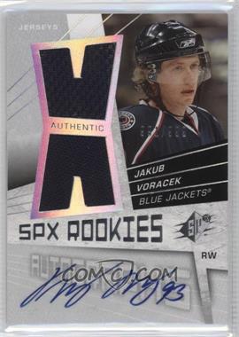 2008-09 SPx - [Base] #157 - Rookies Autograph Jerseys - Jakub Voracek /999