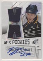 Rookies Autograph Jerseys - Patric Hornqvist #/999