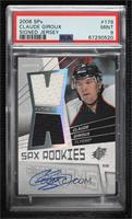 Rookies Autograph Jerseys - Claude Giroux [PSA 9 MINT] #/999