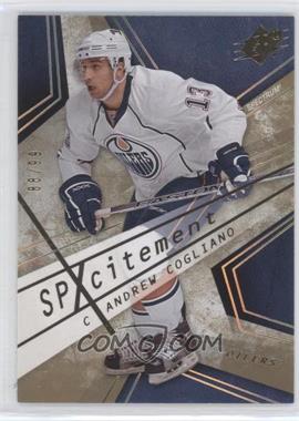 2008-09 SPx - SPXcitement - Spectrum #X2 - Andrew Cogliano /99