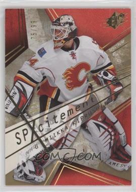 2008-09 SPx - SPXcitement - Spectrum #X43 - Miikka Kiprusoff /99