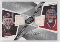 Martin Brodeur, Carey Price