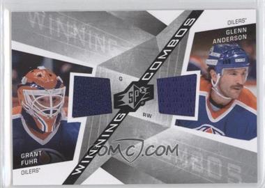 2008-09 SPx - Winning Combos #WC-FA - Grant Fuhr, Glenn Anderson