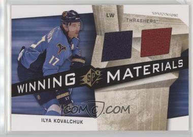 2008-09 SPx - Winning Materials - Spectrum #WM-IK - Ilya Kovalchuk /99