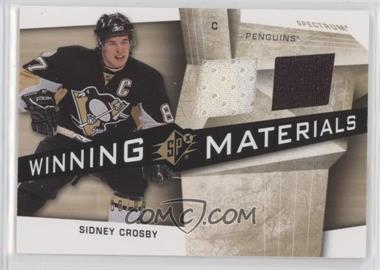 2008-09 SPx - Winning Materials - Spectrum #WM-SC - Sidney Crosby /99