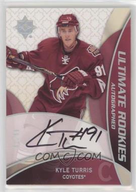 2008-09 Ultimate Collection - [Base] #101 - Ultimate Rookies Autographed - Kyle Turris /99