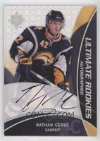 Ultimate Rookies Autographed - Nathan Gerbe #/399