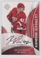 Ultimate Rookies Autographed - Mattias Ritola #/399