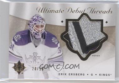 2008-09 Ultimate Collection - Ultimate Debut Threads - Patch #DT-EE - Erik Ersberg /50