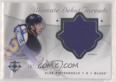 2008-09 Ultimate Collection - Ultimate Debut Threads #DT-PI - Alex Pietrangelo /200