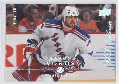 2008-09 Upper Deck - [Base] - UD Exclusives #382 - Aaron Voros /100