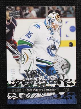 2008-09 Upper Deck - [Base] - UD Exclusives #497 - Young Guns - Cory Schneider /100 [Noted]
