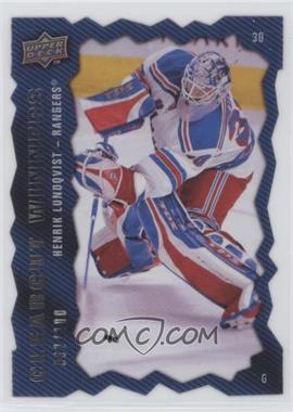 2008-09 Upper Deck - Clearcut Winners #CC6 - Henrik Lundqvist /100