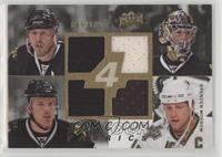 Mike Modano, Marty Turco, Brad Richards, Brenden Morrow #/100