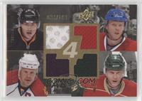 Saku Koivu, Teemu Selanne, Mikko Koivu, Olli Jokinen #/100