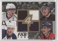 Evgeni Malkin, Ilya Kovalchuk, Alexander Ovechkin, Sergei Fedorov #/100