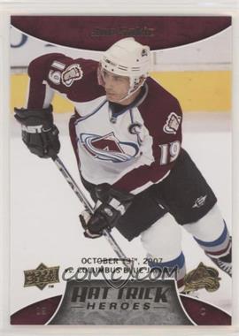 2008-09 Upper Deck - Hat Trick Heroes #HT4 - Joe Sakic